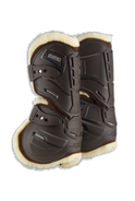 Stubben Hybrid Fleece Tendon Boots #colour_brown