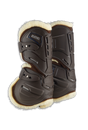 Stubben Hybrid Fleece Tendon Boots #colour_brown