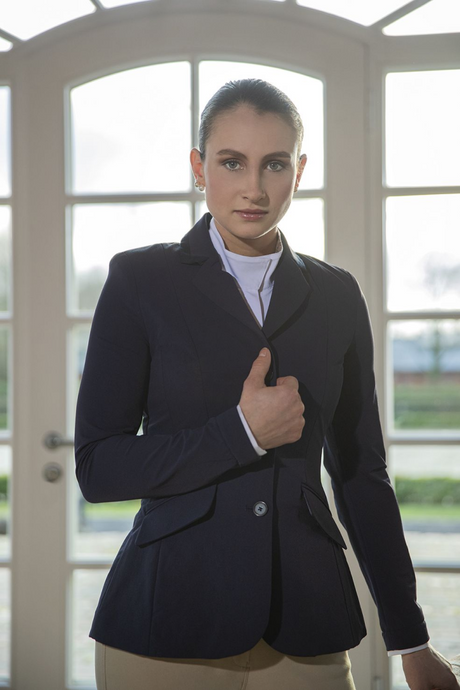 HKM Woman Hunter Competition Jacket #colour_deep-blue