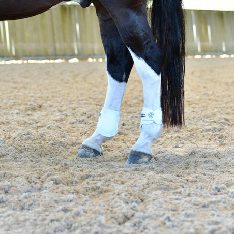 Weatherbeeta Tough-Tec Prime Fetlock Boots #colour_white-white