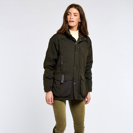 Dubarry Womens Sherwood Jacket #colour_olive