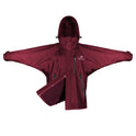 EQUIDRY Women's Thin Fleece Shortie #colour_plum