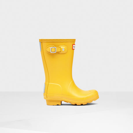 Hunter Original Big Kids Wellington Boots #colour_yellow