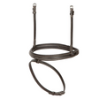 Shires Avignon Padded Raised Flash Noseband #colour_havana