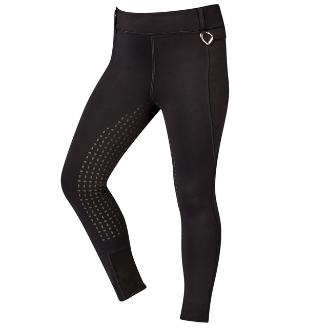 Dublin Warm It Thermodynamic Children's Riding Tights #colour_black