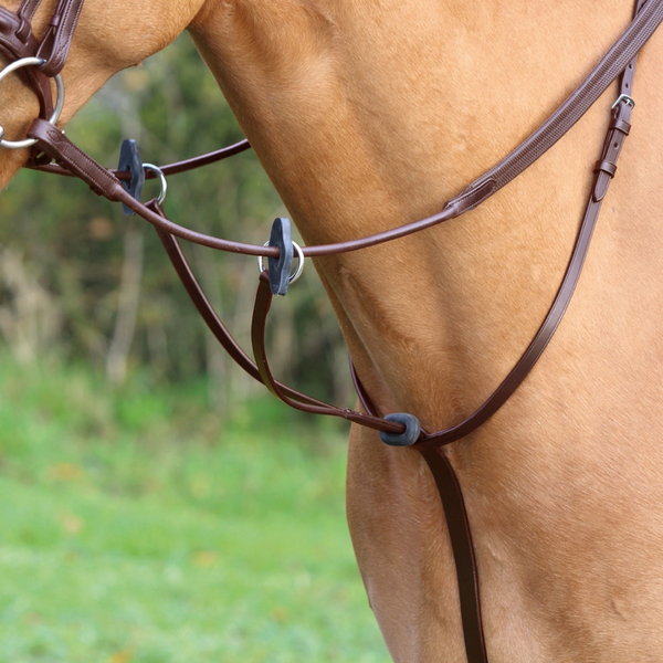 Bride De Compétition Rambo Micklem Avec Rênes Caoutchouc - Horseware - Neuf