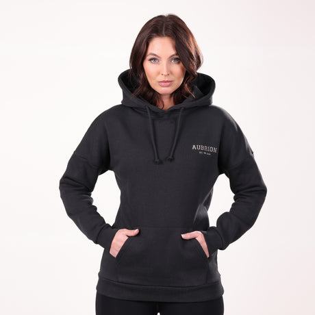 Shires Aubrion Ladies Serene Hoodie #colour_black