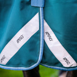 Horseware Ireland Amigo Bravo 12 Wug 400g Heavy Turnout Rug #colour_storm-green-turquoise-aqua