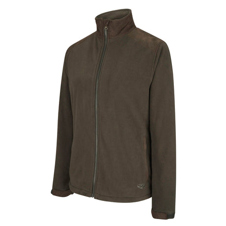 Hoggs of Fife Carrbridge Ladies Waterproof Fleece Jacket #colour_fen-green