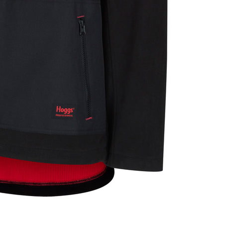 Hoggs of Fife Granite Men's Bonded Fleece Jacket #colour_black