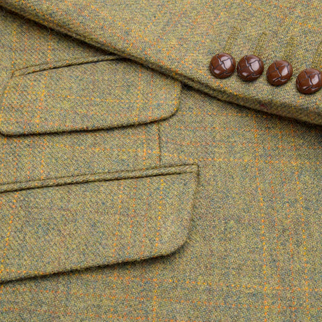 Hoggs of Fife Kinloch Men's Tweed Sports Jacket #colour_autumn-bracken