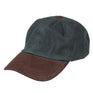 Hoggs of Fife Waxed Baseball Cap #colour_olive