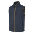 Hoggs of Fife Woodhall Junior Fleece Gilet #colour_navy