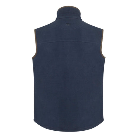 Hoggs of Fife Woodhall Men's Fleece Gilet #colour_navy