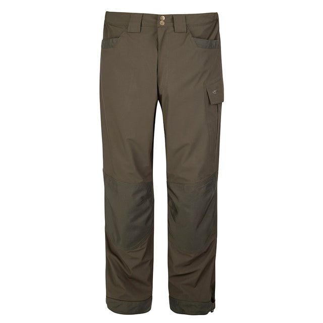 Hoggs of Fife Culloden Men's Waterproof Trousers #colour_fen-green