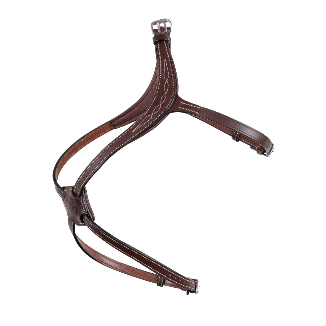 Montar Lyon Fig-8 Organic Tanned Noseband #colour_brown