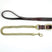 Mackey Classic Leather Lead With Chain #colour_brown