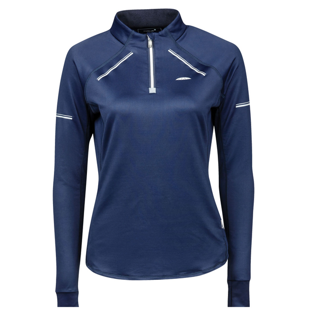 Weatherbeeta Victoria Premium Thermal Baselayer Top #colour_navy