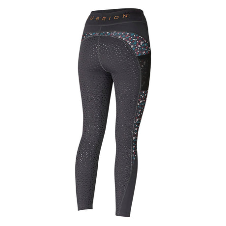 Shires Aubrion Coombe Full Grip Ladies Riding Tights #colour_brush-stroke