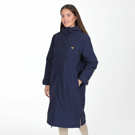 Shires Aubrion Children's Core All Weather Robe #colour_navy