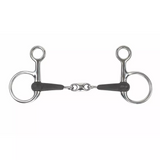 Shires Equikind+ Peanut Link Gebiss mit hängender Wange