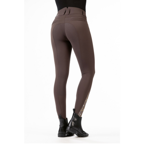 HKM Allure Riding Breeches #colour_dark-brown