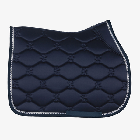 PS of Sweden Navy Signature Jump Saddle Pad #colour_navy