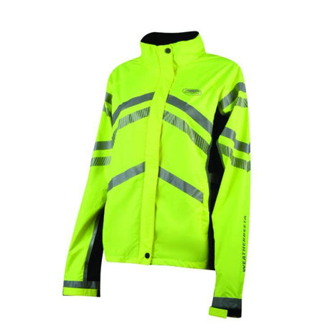 Weatherbeeta Reflective Lightweight Waterproof Jacket #colour_yellow