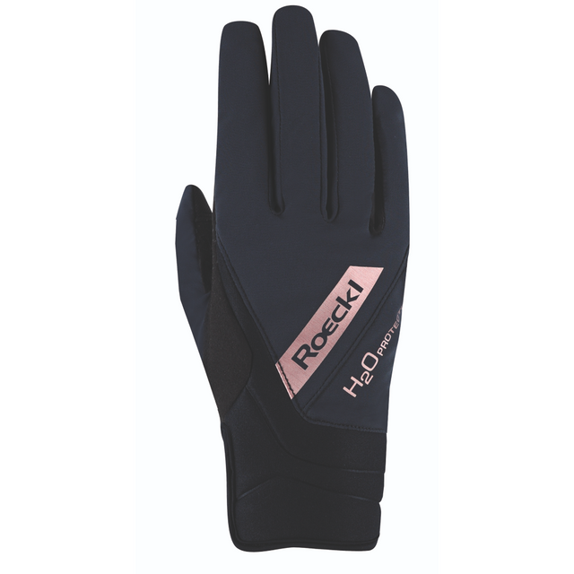 Roeckl Waregem Winter Gloves #colour_black-copper