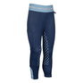 HKM Bria Silicone Full Seat Riding Leggings #colour_deep-blue