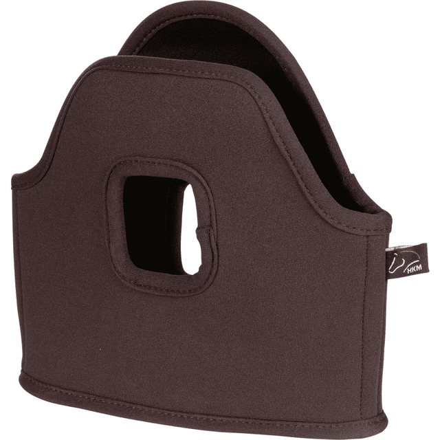 HKM Softopren Stirrup Cover #colour_dark-brown