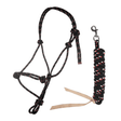 HKM Trust Rope Halter Set #colour_black