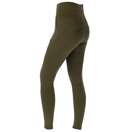 Covalliero Ladies Riding Tights #colour_khaki