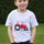 British Country Collection Big Red Tractor Childrens T-Shirt #colour_grey